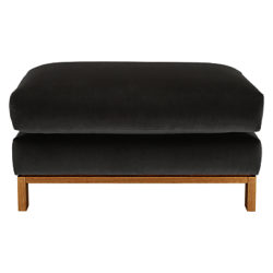 Furia Odyssey Rectangular Footstool Marco Smoke